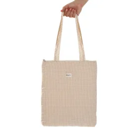 Naiste Kotid Versa Vichy Beež 40 x 33 cm