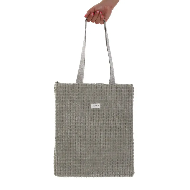 Naisten Käsilaukku Versa Corduroy Sininen 40 x 33 cm