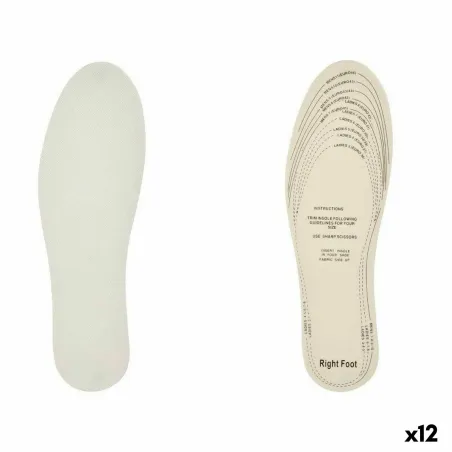 Modeliai Extra COmfort Balta Plastmasinis Lateksas TNT (Non Woven) 9,5 x 29,5 cm 11,5 x 0,5 x 36 cm (12 vnt.)