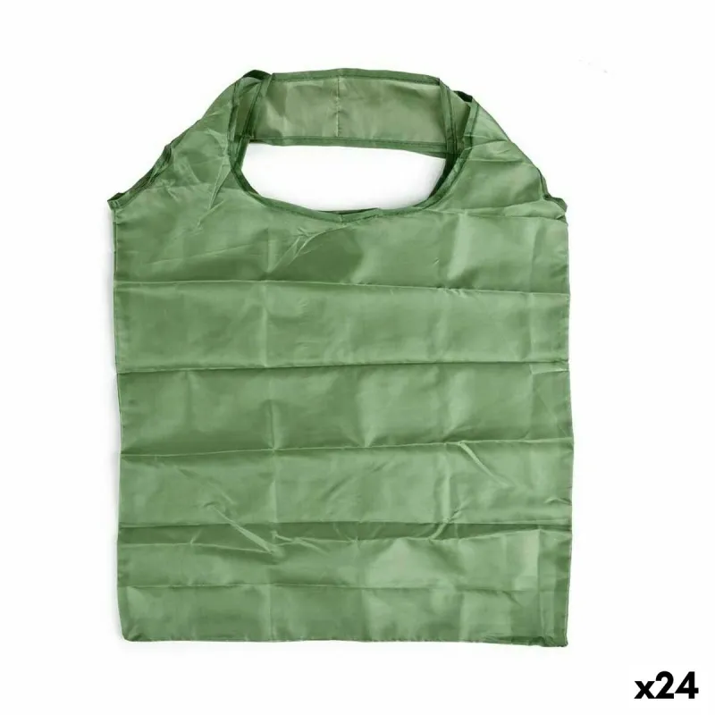 Folding Bag Kinvara White Brown Green Grey 42 x 40 cm 7 x 12,5 x 2 cm 7,5 x 16 x 2 cm (24 Units)