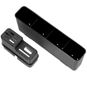 Divpakāpju trauku žāvēšanas statīvs Springos KI0157, melns