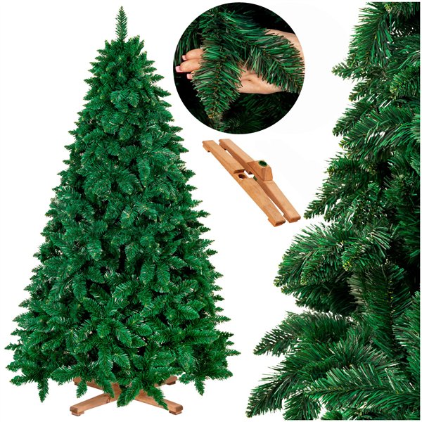 Dirbtinė kalėdinė eglutė Springos CT0246, PREMIUM MIŠKO PUŠIS 220 CM