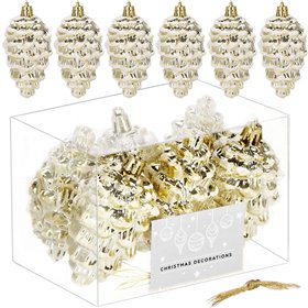 Набор украшений для рождественской ёлки Springos CA1171, 6 шт.