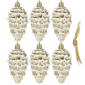 Набор украшений для рождественской ёлки Springos CA1171, 6 шт.