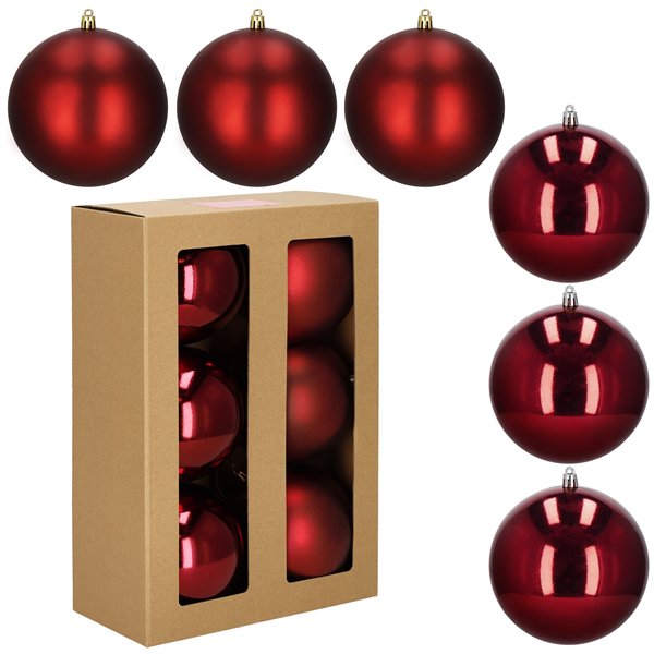 Christmas Tree Decoration Set Springos CA0988, 6 pcs