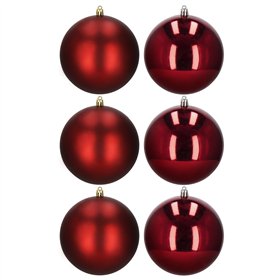 Ziemassvētku eglītes rotājumu komplekts Springos CA0988, 6 gab.