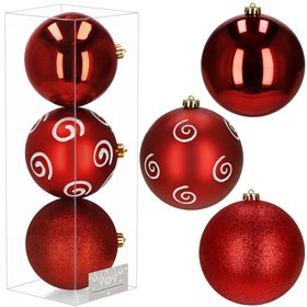 Набор ёлочных украшений Springos CA1364, 3 шт.