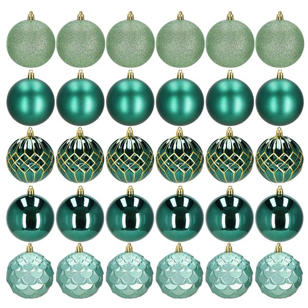 Christmas tree decoration set Springos CA1411, 30 pcs.