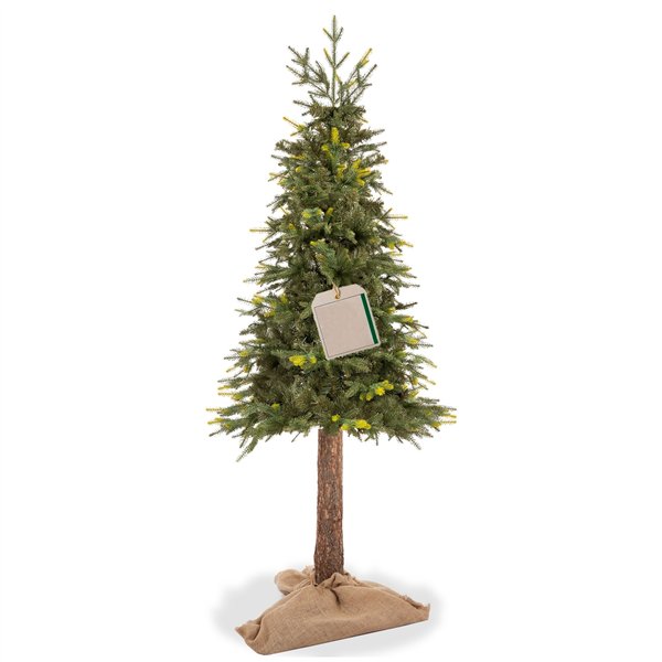 Dirbtinė eglutė su kamienu Springos CT0200, 220 cm.