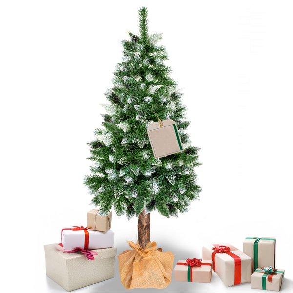 Dirbtinė eglutė ant kamieno Springos CT0262, Deimantas, 220 cm