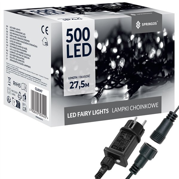 Springos Kalėdinės girliandos 500 LED