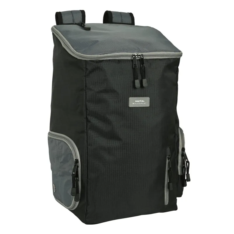 Selkäreppu Safta Multisports Musta Harmaa Urheilu 28 x 50 x 22 cm