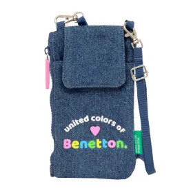 Somiņa Benetton Denim Mobilā soma Zils