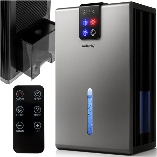 Silver air dehumidifier Ruhhy 26496