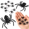 Plastic spiders - decoration - 10 pcs Ruhhy 26028