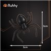 Plastic spiders - decoration - 10 pcs Ruhhy 26028