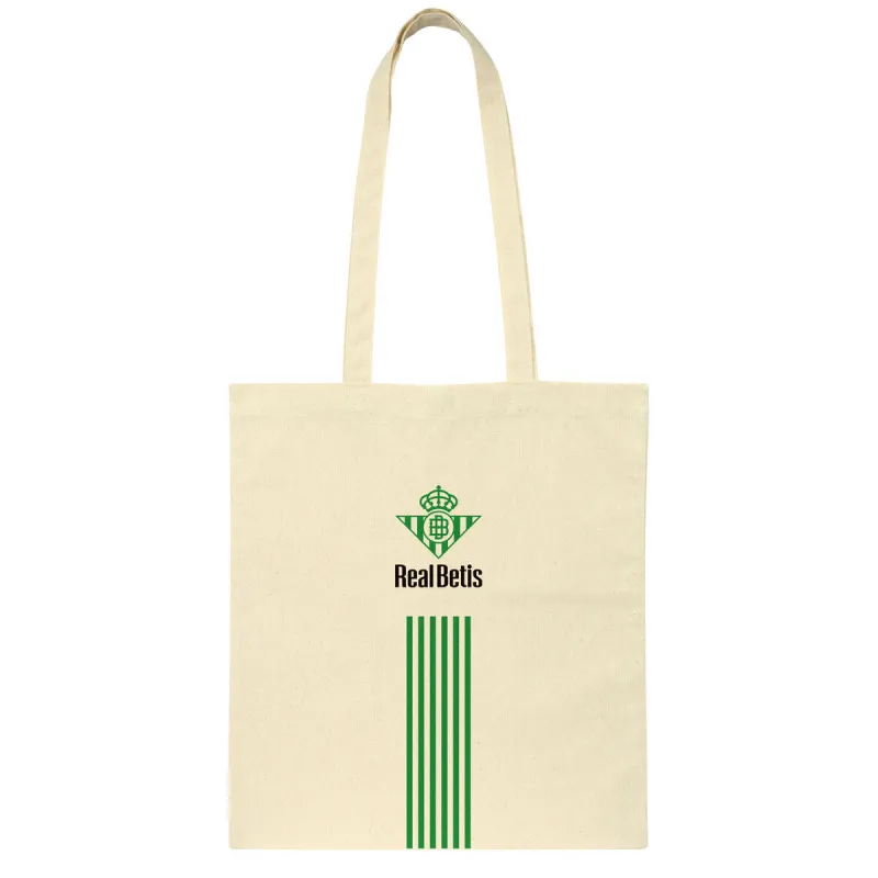 Laukku Real Betis Balompié Beige Puuvilla
