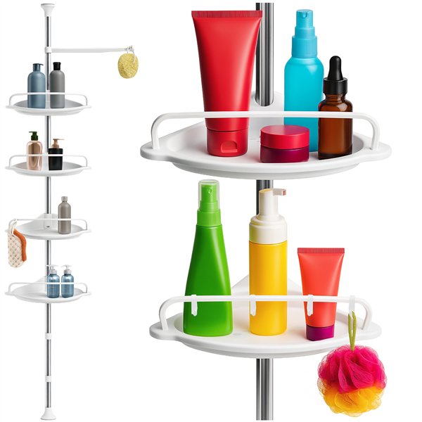 Ruhhy 26639 corner shower shelf