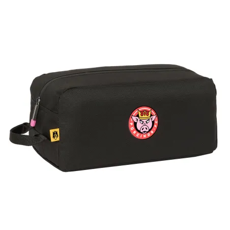 Ceļojuma Čību Turētājs Kings League Porcinos Melns 34 x 15 x 18 cm