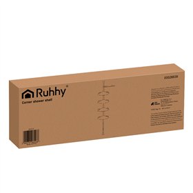 Ruhhy 26639 corner shower shelf
