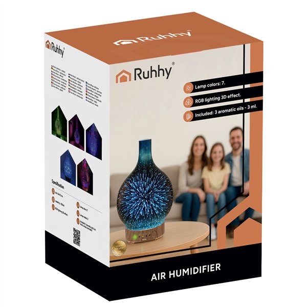 Aroma diffuser-humidifier 200ml Ruhhy 26682