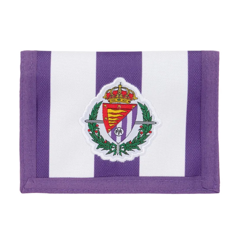 Портмоне мужское Real Valladolid C.F. Белый Фиолетовый