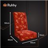 Kėdžių užvalkalai, 6 vnt., šviesiai raudoni, Ruhhy 26638
