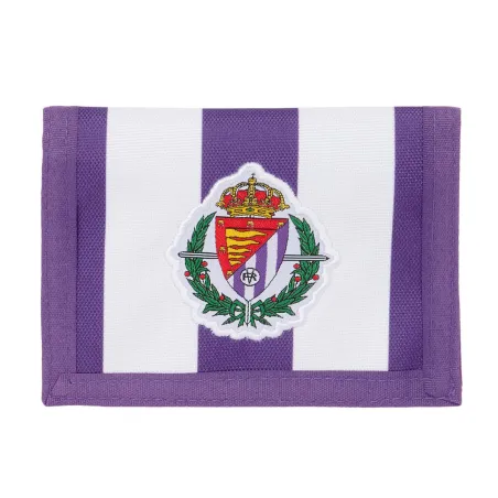 Vyriška Piniginė Real Valladolid C.F. Balta Purpurinė