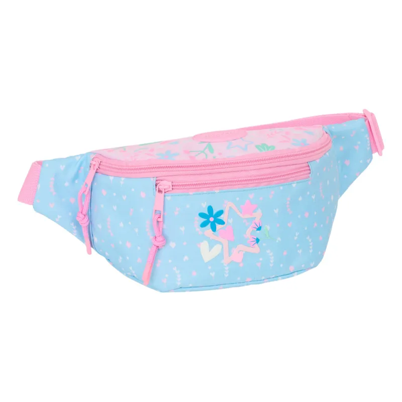 Laukku BlackFit8 Smile Pinkki Vaaleansininen 23 x 12 x 9 cm