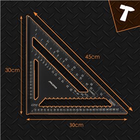 Carpenter&39s square 30x30cm Bigstreen 25874