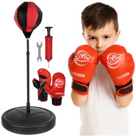 Boxing set - punch + gloves 26094