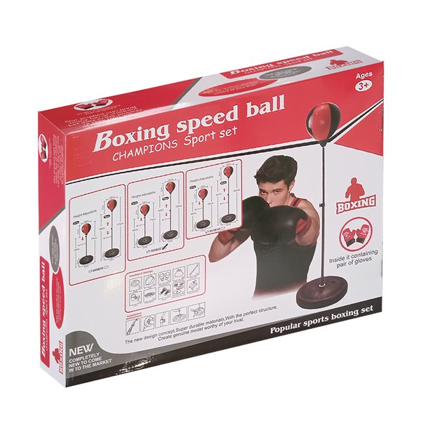 Boxing set - punch + gloves 26094