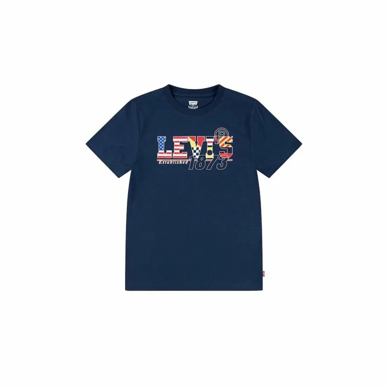Krekls ar Īsām Piedurknēm Bērniem Levi's Lvb Cast Off 4 gadi