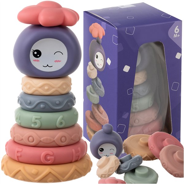 Minkšti sensoriniai blokeliai - 8 vnt. 26718