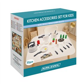 Kruzzel 26330 32-piece kitchen accessory set