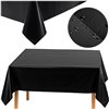 Decorative foil tablecloth black Ruhhy 26569