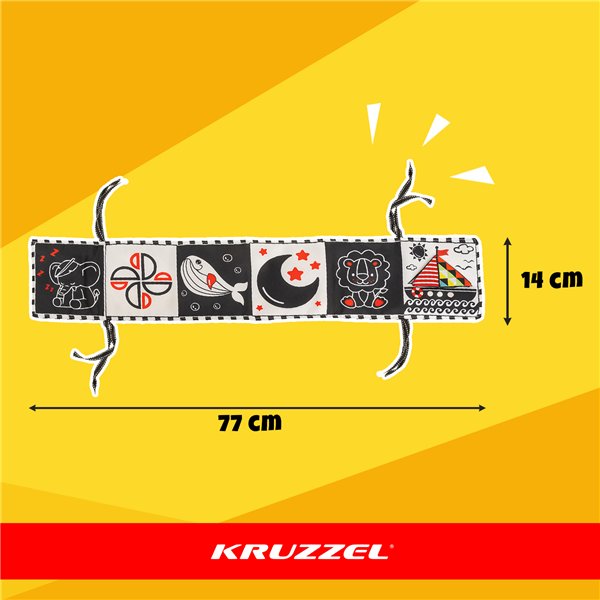 Sensorinis žaislas - Kruzzel knyga 26461