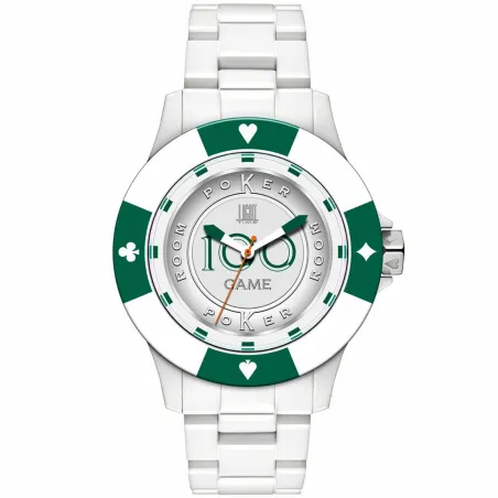 Abiejų lyčių laikrodis Light Time POKER (Ø 41 mm)