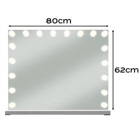 Cosmetic mirror 80x62cm LED Soulima 25808