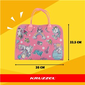 Manipuliacinė knyga – rožinė Kruzzel 26880