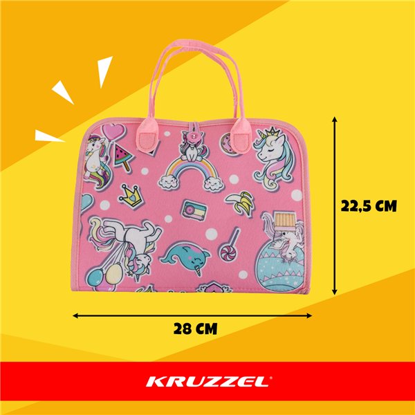 Manipuliacinė knyga – rožinė Kruzzel 26880