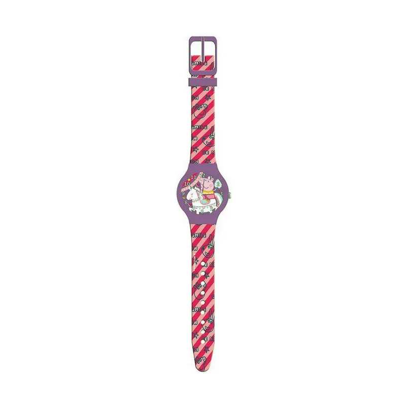 Laikrodis kūdikiams Peppa Pig 482608 - PLASTIC BOX (Ø 32 mm)
