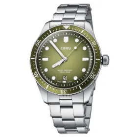 Miesten rannekellot Oris 733770740570782018 (Ø 40 mm)
