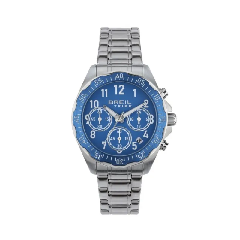 Vīriešu Pulkstenis Breil EW0719 Sudrabains (Ø 37 mm)