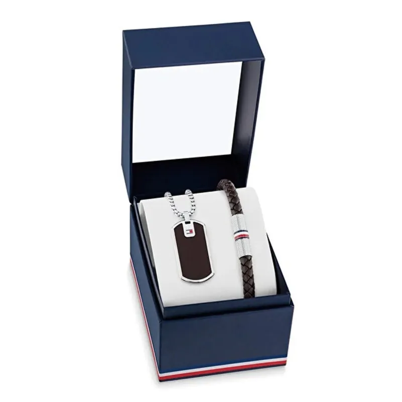 Papuošalų komplektas Tommy Hilfiger 2770169 Ruda Juoda