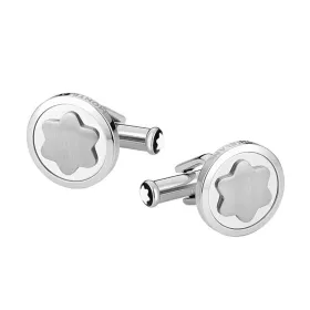 Kalvosinnapit Montblanc 116660 Hopeinen
