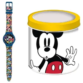 Laikrodis kūdikiams Mickey Mouse MICKEY MOUSE  - TIN BOX Ø 33 mm