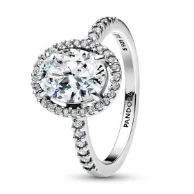 Ladies' Ring Pandora 193777C01-50 10 Silver