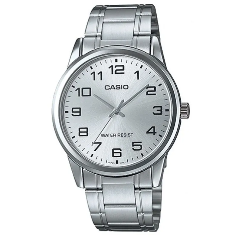 Meeste Kell Casio MTP-V001D-7BUDF Hõbedane (Ø 45 mm)