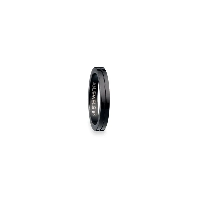 Miesten sormus AN Jewels AR.R1NS08BK-9 9